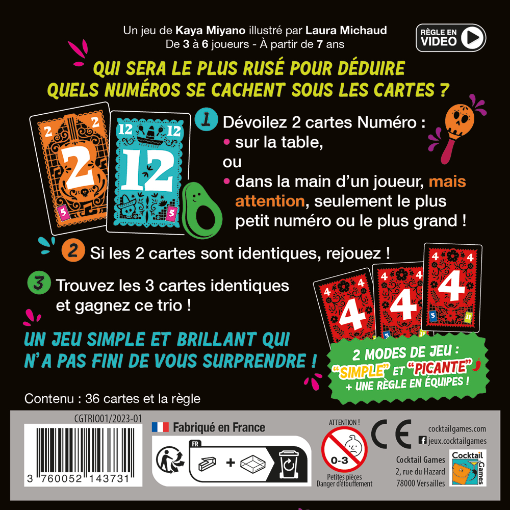 Trio_dos Trio : Un Jeu qui teste votre mémoire et votre stratégie !